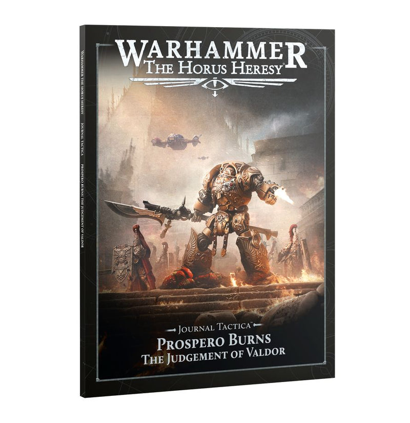 Journal Tactica: Prospero Burns – The Judgement Of Valdor [Pre-Order] 2026-09-12