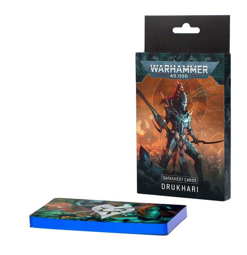 Datasheet Cards: Drukhari (English) [Pre-Order] 2025-10-11