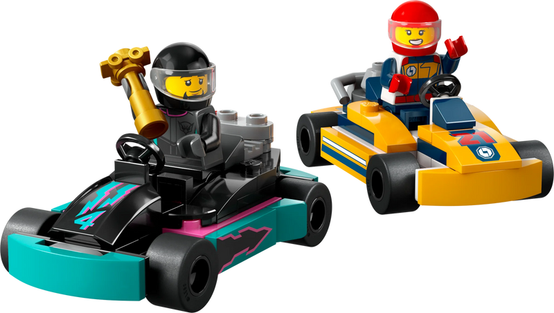 LEGO® City Go-Karts and Race Drivers (60400)
