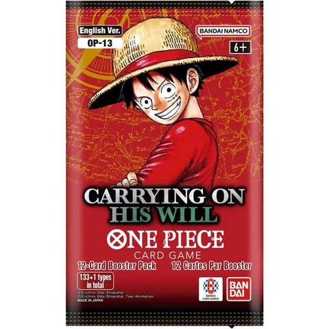 One Piece Card Game - (OP-13) Carrying On His Will Booster Pack