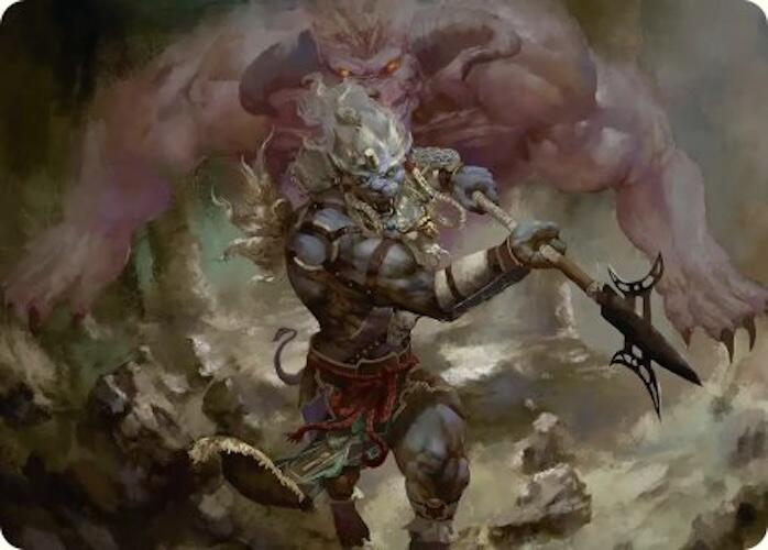 Kimahri, Valiant Guardian Art Card [FINAL FANTASY Art Series]