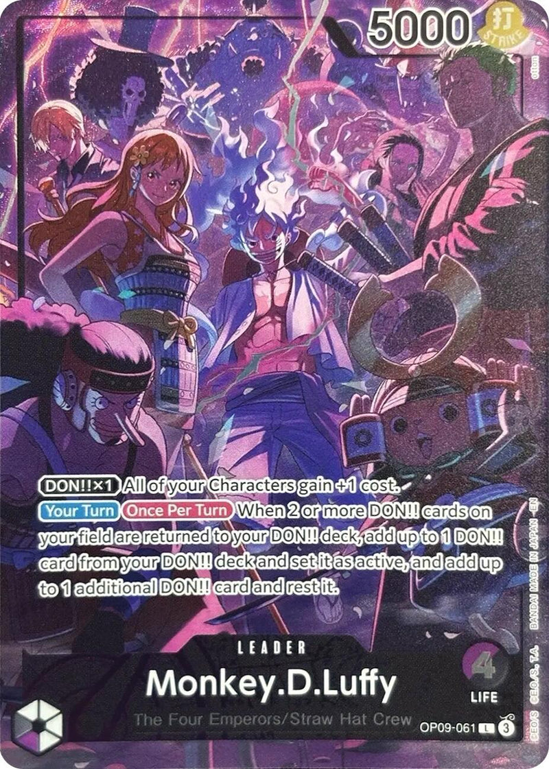 Monkey.D.Luffy (English Version 2nd Anniversary Set) [One Piece Promotion Cards]