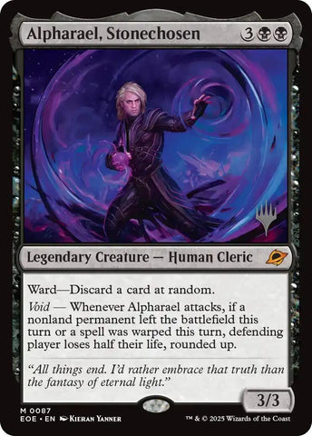 Alpharael, Stonechosen (Promo Pack) [Edge of Eternities Promo Pack]