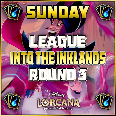 LORCANA: RISE OF THE INKLANDS LEAGUE: ROUND 3 ticket - Sun, Jun 02 2024