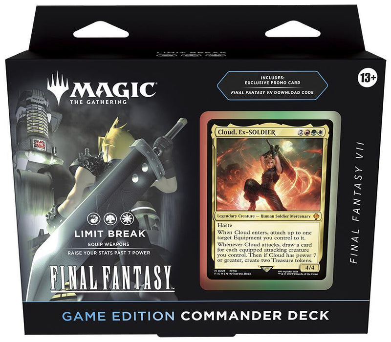 Magic: The Gathering - FINAL FANTASY VII Commander Deck: Game Edition