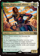 Okoye, Mighty and Adored (Surge Foil) [Marvel Super Heroes Commander]