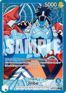 Jinbe (OP14-040) (Alternate Art) [The Azure Sea's Seven]