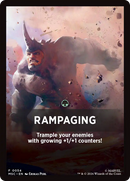 Rampaging Theme Card [Marvel Super Heroes Commander]