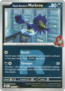 Team Rocket's Murkrow (126/217) (Team Rocket) [Mega Evolution: Ascended Heroes]