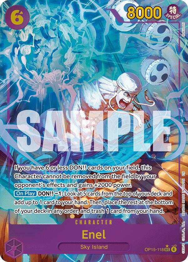 Enel (Alternate Art) [Adventure on Kami's Island]