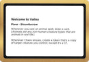 Welcome to Valley (Black Lotus Unknown Planechase) [Oversize Cards]