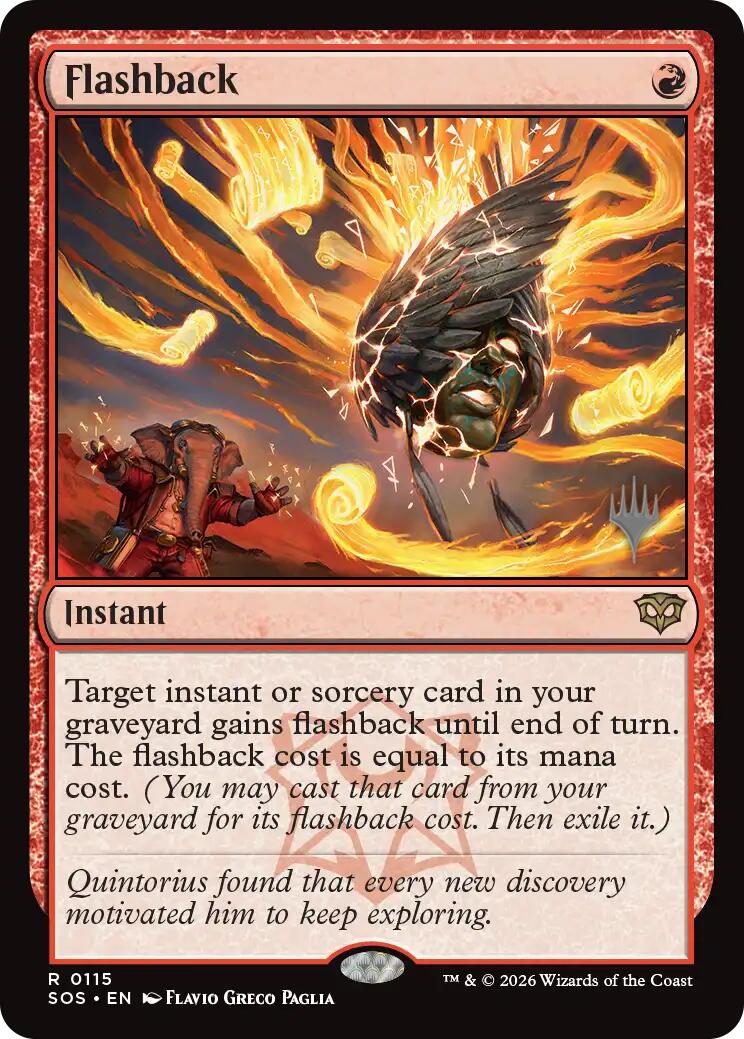 Flashback [Secrets of Strixhaven Promos]