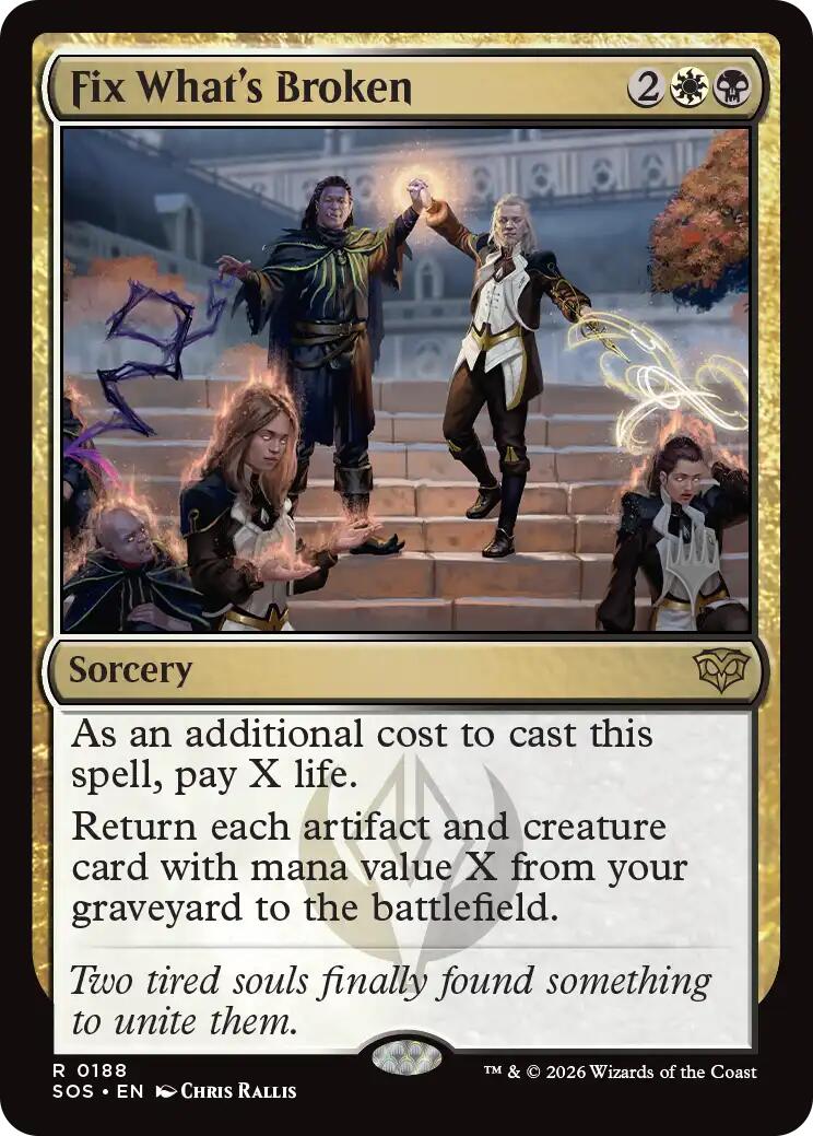 Fix What's Broken [Secrets of Strixhaven Promos]