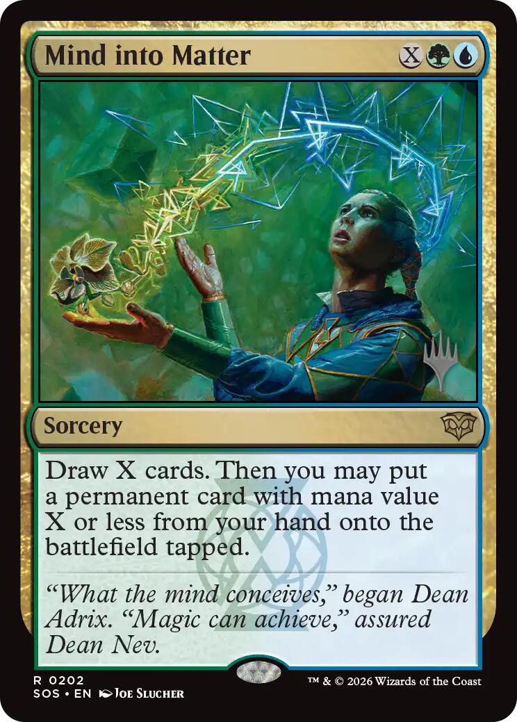 Mind into Matter [Secrets of Strixhaven Promos]