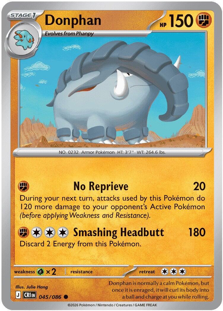 Donphan (045/086) [Mega Evolution: Chaos Rising]