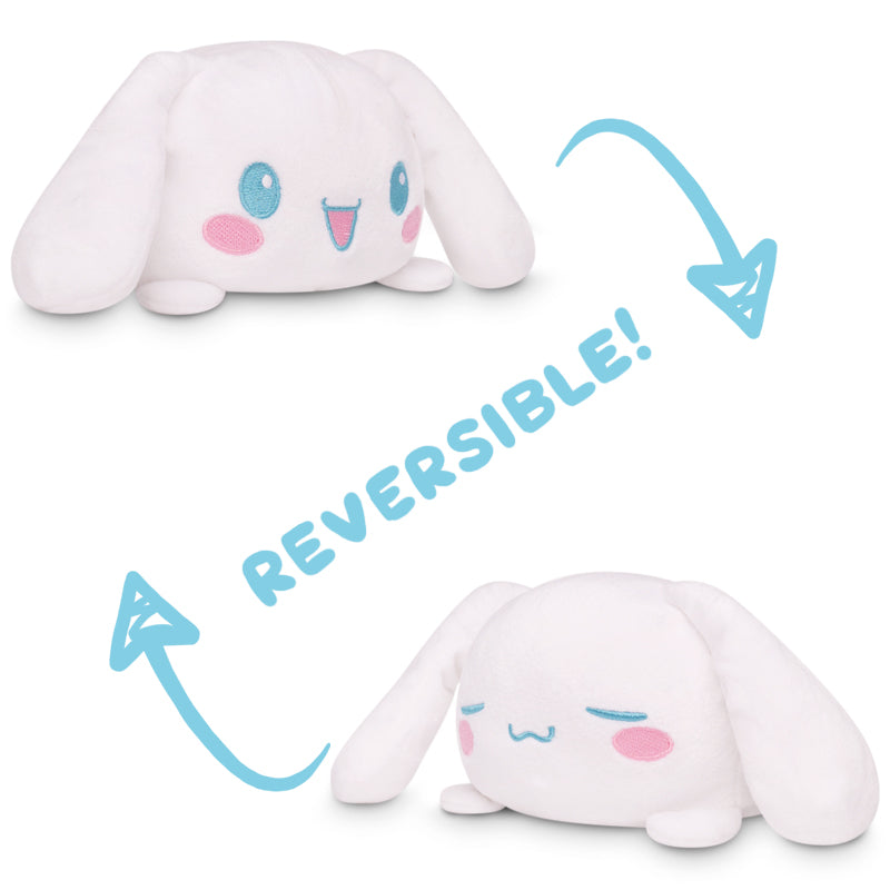 Reversible: Sanrio Cinnamoroll Plushie (Happy + Happy / White)
