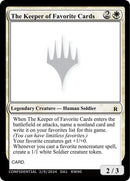 The Keeper of Favorite Cards (2/9/2024) [Unknown Event]