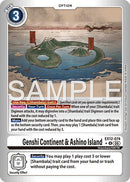 Genshi Continent & Ashino Island [EX12-074] (Limited Foil) [Digital World Shambala]