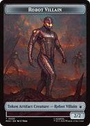 Hero // Robot Villain Double-Sided Token [Marvel Super Heroes Tokens]