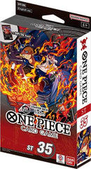 One Piece Card Game: ST-35 Starter Deck Display | Red/Black Sabo [Pre-Order] 2026-07-31