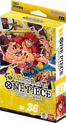 One Piece Card Game: ST-36 Starter Deck Display | Yellow Eustass "Captain" Kid [Pre-Order] 2026-07-31