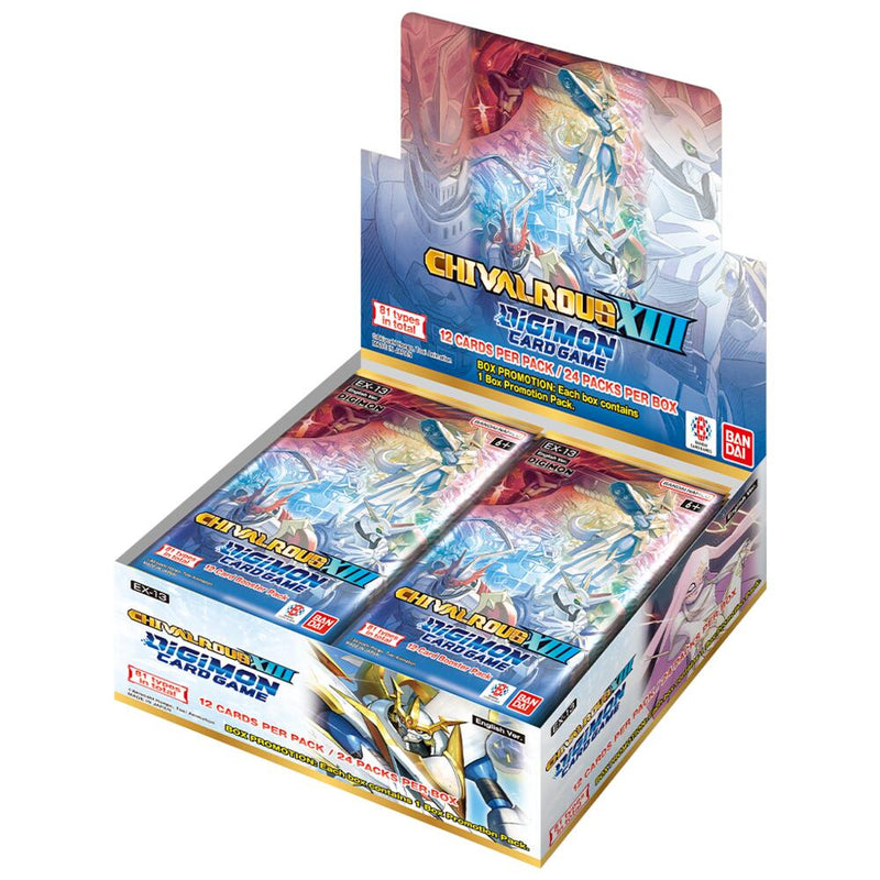 Digimon Card Game: EX-13 Chivalrous XIII Extra Booster Box