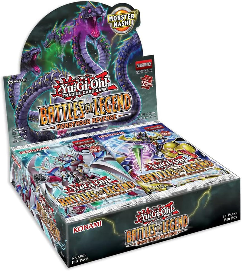 Yugioh Battles of Legend MONSTROUS REVENGE Booster Box