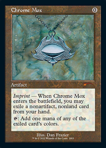 Chrome Mox (Retro) [Secret Lair Countdown Kit]