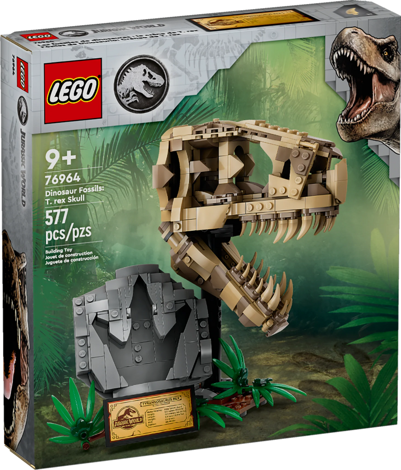LEGO® Jurassic World™ Dinosaur Fossils: T. rex Skull (76964)