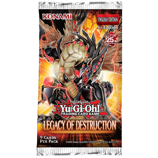 Yu-Gi-Oh! Legacy of Destruction - Booster Pack