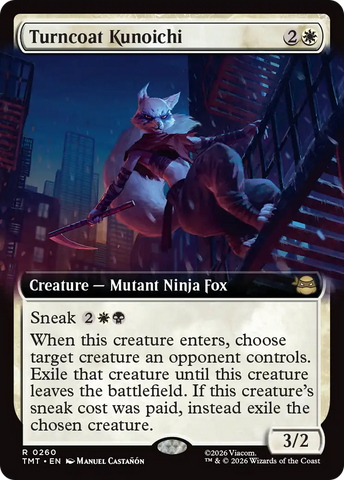 Turncoat Kunoichi (Extended Art) [Teenage Mutant Ninja Turtles]