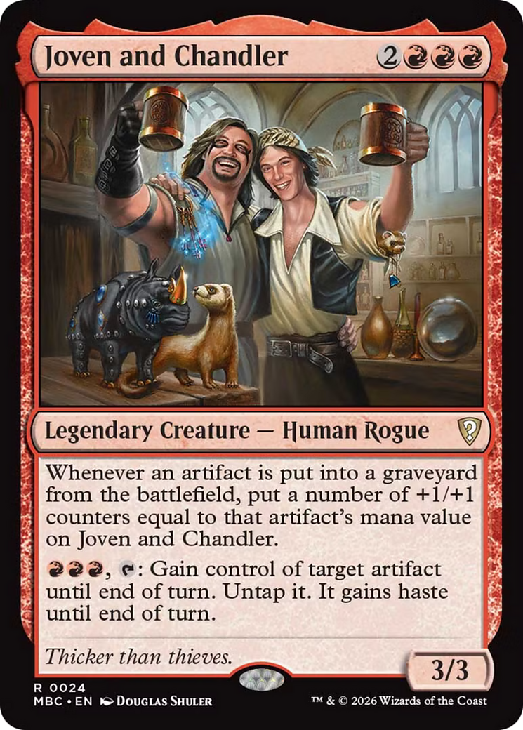 Joven and Chandler [Mystery Booster: Commander Edition]