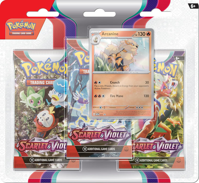 Pokémon TCG: Scarlet & Violet Base Set Three Pack Blister