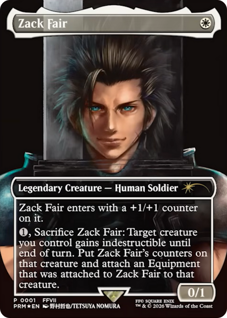 Zack Fair [Media Promos]