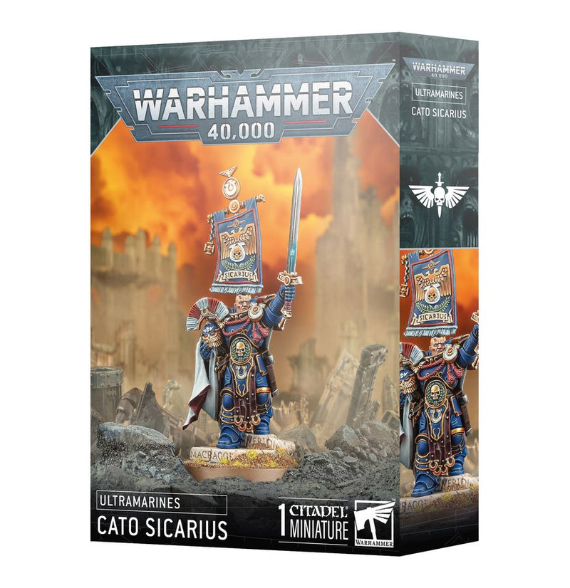 Space Marines: Ultramarines: Cato Sicarius [Pre-Order] 2025-11-08