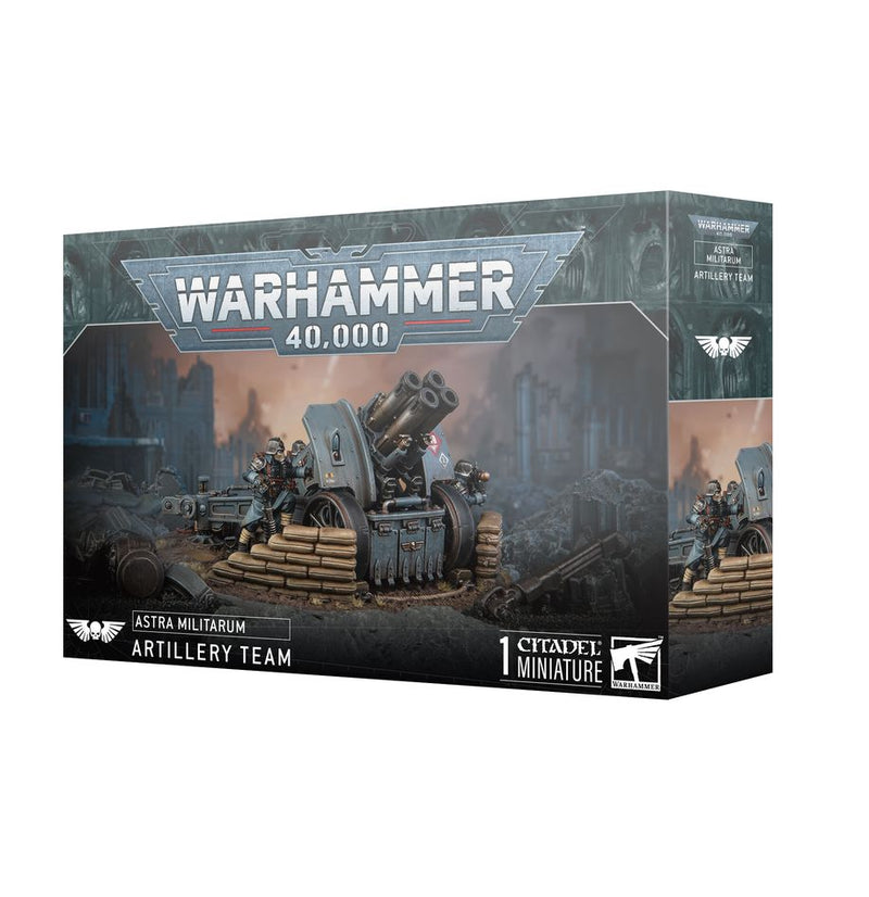 Astra Militarum: Death Korps of Krieg Artillery Team