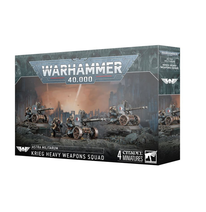 Astra Militarum: Death Korps of Krieg Heavy Weapons Squad