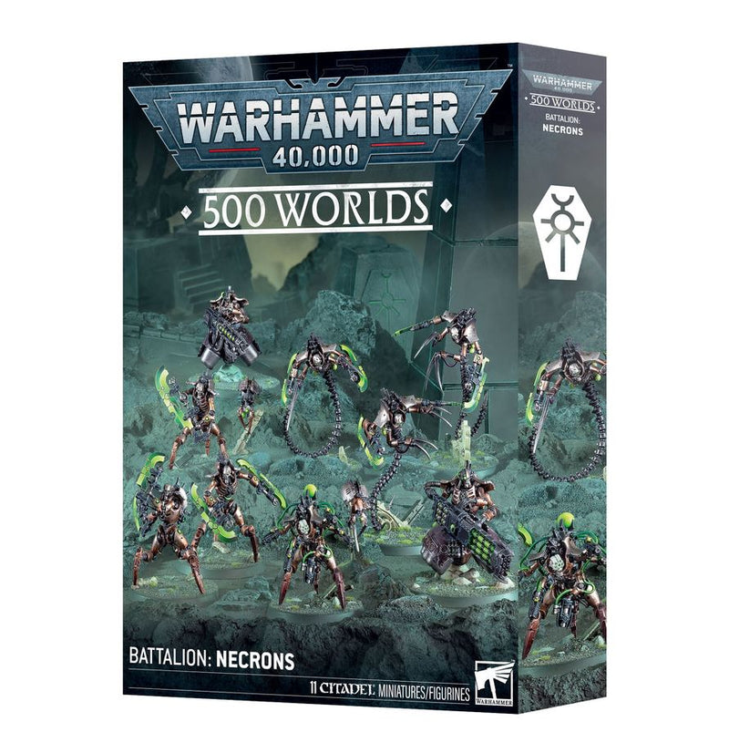 500 Worlds Battalion: Necrons [Pre-Order] 2026-01-24