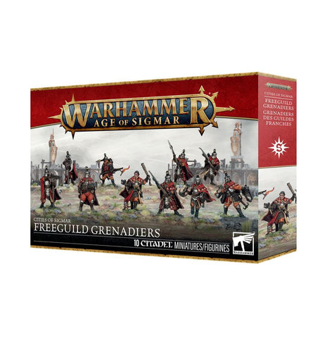 Cities of Sigmar: Freeguild Grenadiers [Pre-Order] 2026-05-30