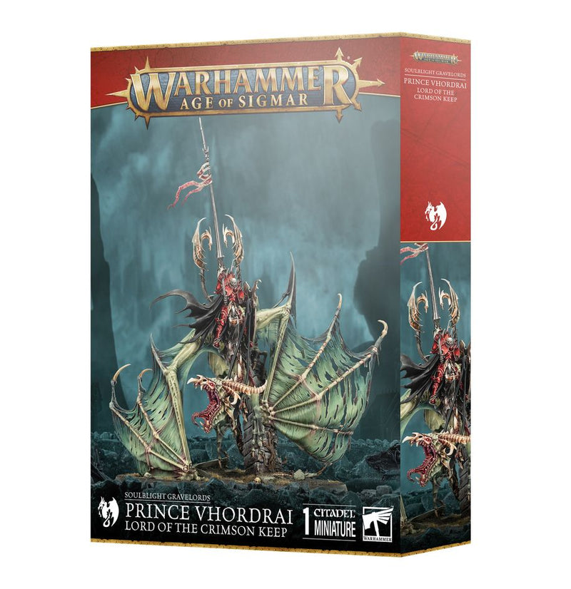 Soulblight Gravelords: Prince Vhordrai, Lord of the Crimson Keep [Pre-Order] 2025-05-24