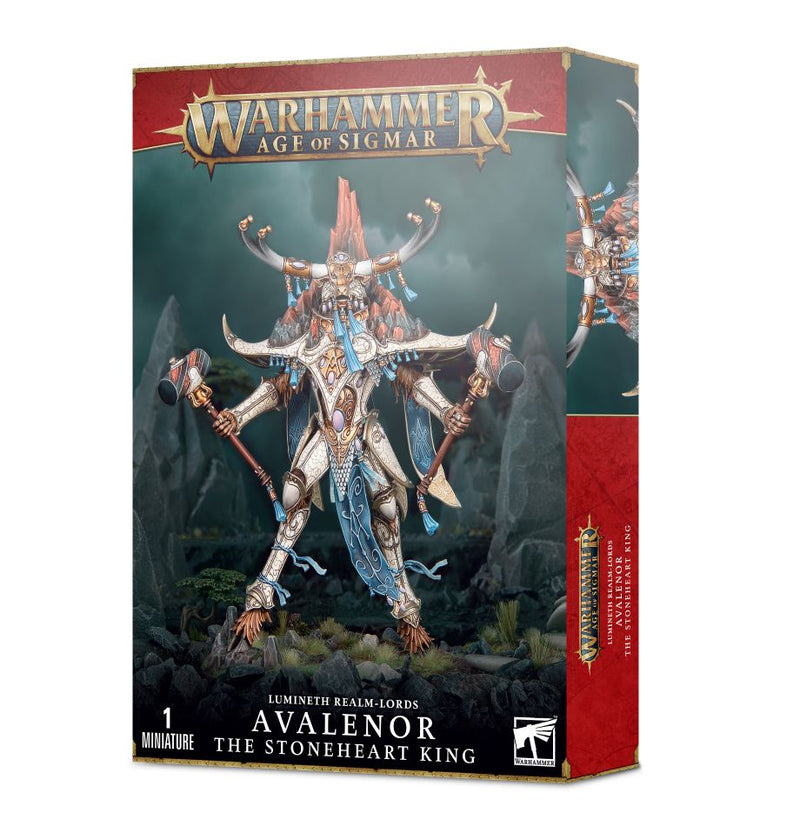 Lumineth Realmlords: Avalenor, the Stoneheart King (Alarith Spirit of the Mountain)