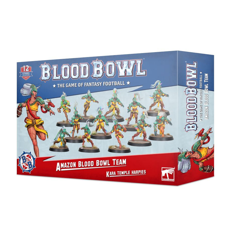 Blood Bowl: Amazon Kara Temple Harpies