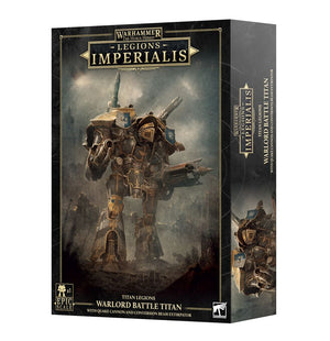 Legions Imperialis: Warlord Titan with Quake Cannon and Conversion Beam Extirpator [Pre-Order] 2026-08-01