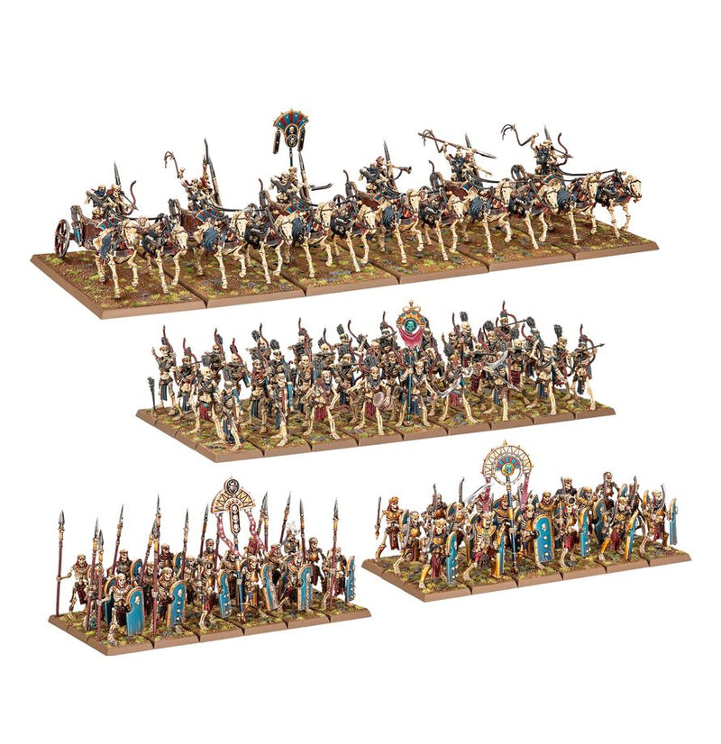 Warhammer: The Old World – Tomb Kings of Khemri: Host of Nehekhara Army Reinforcement Sett [Pre-Order] 2026-11-07