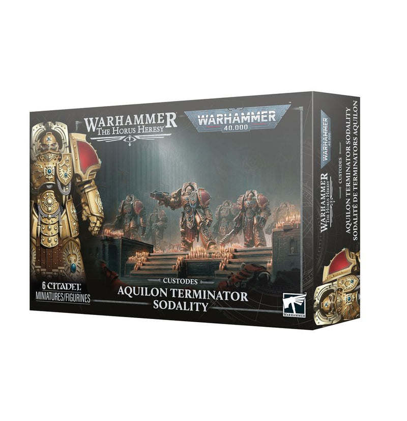 Warhammer 40,000: Adeptus Custodes - Aquilon Terminator Sodality [Pre-Order] 2026-10-16