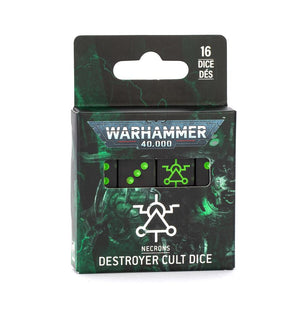 Necrons: Destroyer Cult Dice [Pre-Order] 2026-01-24