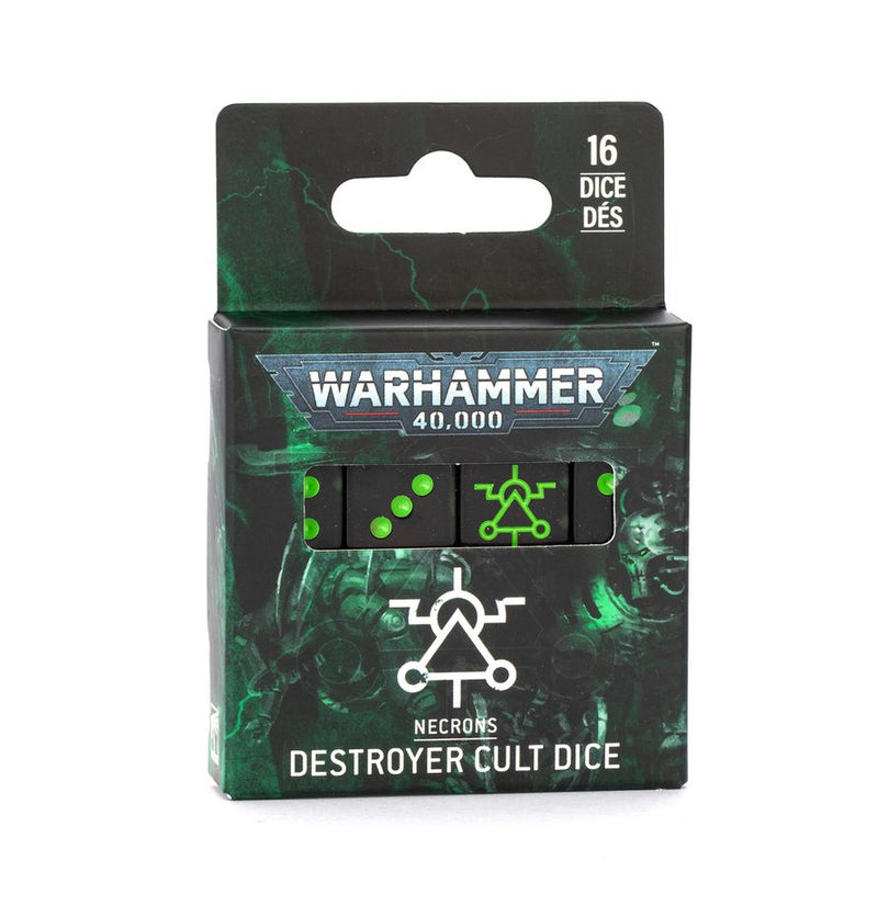 Necrons: Destroyer Cult Dice [Pre-Order] 2026-01-24