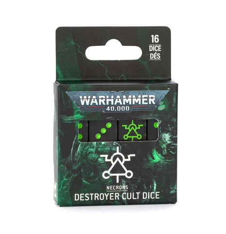 Necrons: Destroyer Cult Dice [Pre-Order] 2026-01-24