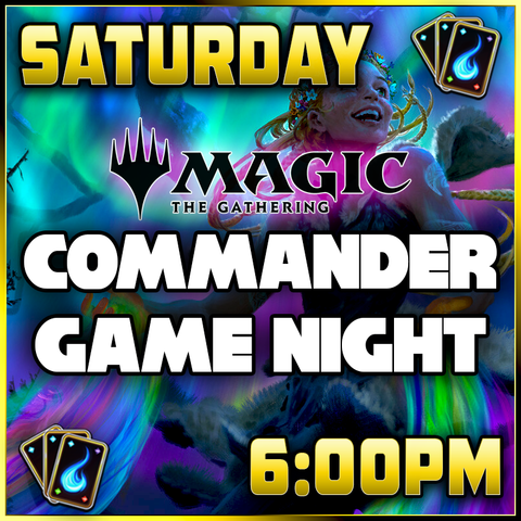Saturday Commander Night ticket - Sat, Jan 18 2025