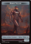 Soldier // Robot Villain Double-Sided Token [Marvel Super Heroes Tokens]